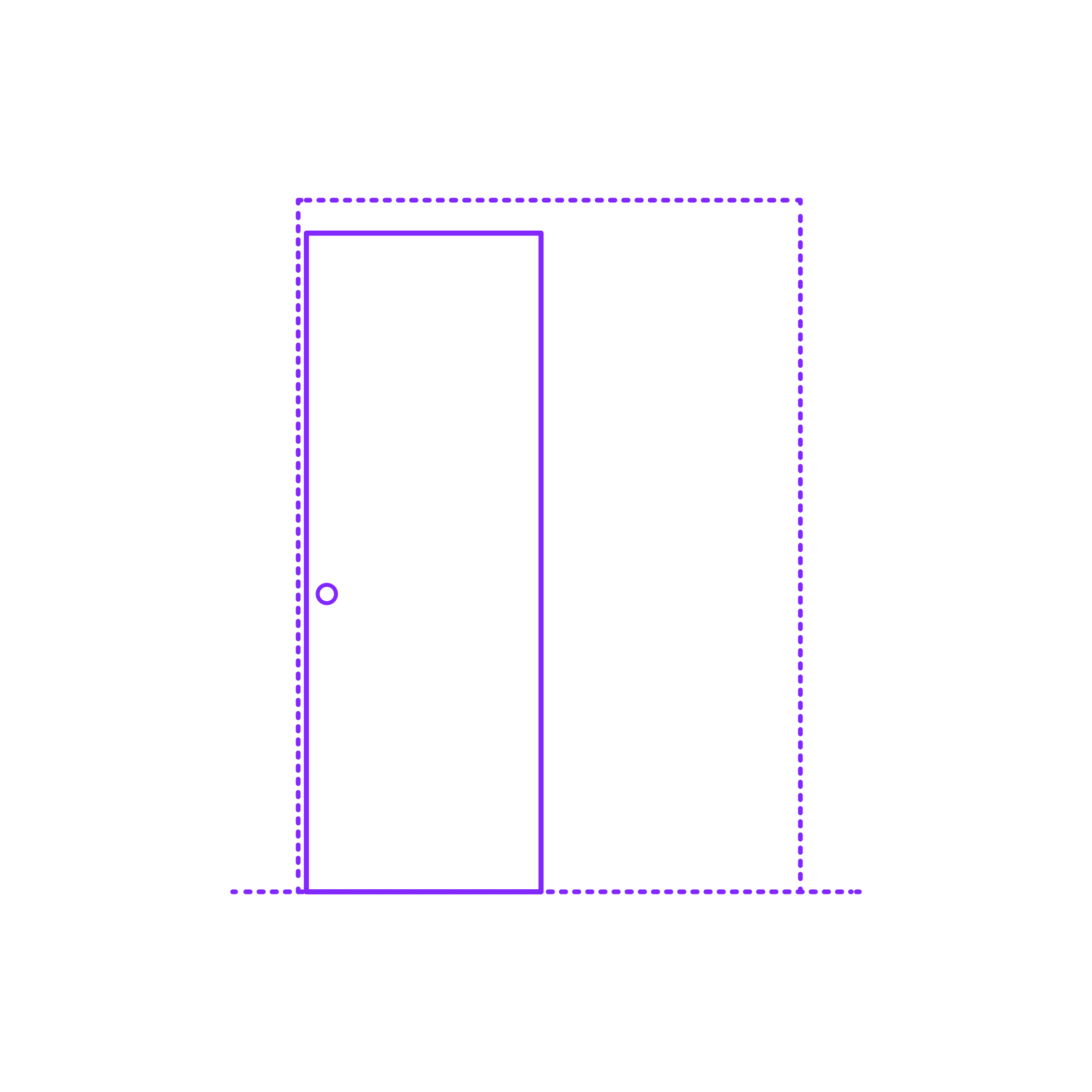 Buildings Pocket Doors Single Solid Flush Contour Svg Vector Free Vectors